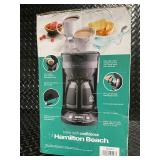 Hamilton Beach Black Stainless 12-Cup Coffee Maker