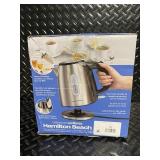 Hamilton Beach Stainless Steel Electric Kettle 1.2 Liter 1500 Watt