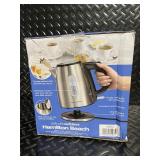 Hamilton Beach Stainless Steel Electric Kettle 1.2 Liter 1500 Watt