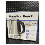 Hamilton Beach Stainless Steel 1.2L Electric Kettle, 1500W