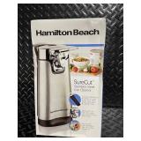 Hamilton Beach SureCut Stainless Steel Can Opener with OpenMate Multi-Tool