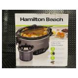 Hamilton Beach 7 Quart Programmable Stay or Go Slow Cooker.