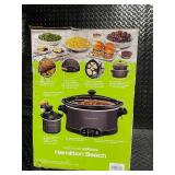 Hamilton Beach 7 Quart Programmable Stay or Go Slow Cooker.