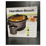 Hamilton Beach 7 Quart Programmable Stay or Go Slow Cooker.