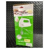 Hamilton Beach 6 Speed Hand Mixer with Snap-On Case