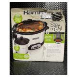 Hamilton Beach 7 Qt. Stay or Go Programmable Slow Cooker