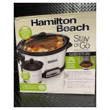 Hamilton Beach 7 Qt. Stay or Go Programmable Slow Cooker