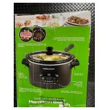 Hamilton Beach Defrost & Go Programmable 6 Quart Slow Cooker
