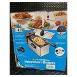 Hamilton Beach Family-Size Deep Fryer 12 Cup Capacity 1500W