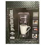Proctor Silex Single-Serve Coffee Maker in Box