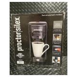 Proctor Silex Single-Serve Coffee Maker in Box