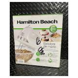 Hamilton Beach Hand Mixer with 6 Speeds and Snap-On Storage Case