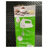 Hamilton Beach Hand Mixer with 6 Speeds and Snap-On Storage Case