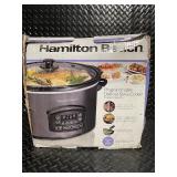 Hamilton Beach Programmable Defrost Slow Cooker 6 Quart
