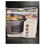 Hamilton Beach Programmable Defrost Slow Cooker 6 Quart