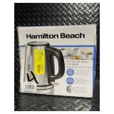 Hamilton Beach Stainless Steel Electric Kettle 1.2 Liter