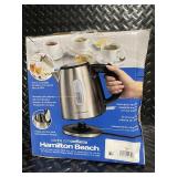Hamilton Beach Stainless Steel Electric Kettle 1.2 Liter
