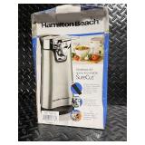 Hamilton Beach SureCut Stainless Steel Electric Can Opener in Box