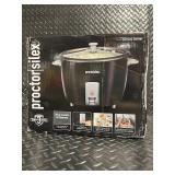 Proctor Silex Rice Cooker and Steamer with Glass Lid