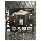 Proctor Silex Rice Cooker and Steamer with Glass Lid