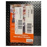 Hamilton Beach Stack & Press 2 Speed Food Chopper, 350 Watt, 3 Cup Bowl