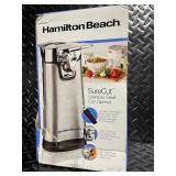 Hamilton Beach SureCut Stainless Steel Can Opener with OpenMate Multi-Tool