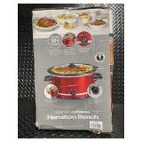 Hamilton Beach 8 Quart Slow Cooker in Red