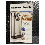 Hamilton Beach SureCut Stainless Steel Electric Can Opener