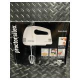 Proctor Silex 6-Speed Hand Mixer in Box