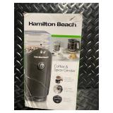 Hamilton Beach Coffee and Spice Grinder in Box