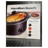 Hamilton Beach Stay or Go 6 Quart Slow Cooker in Box