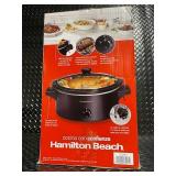 Hamilton Beach Stay or Go 6 Quart Slow Cooker in Box