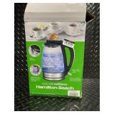 Hamilton Beach 1.7 Liter Glass Electric Kettle