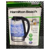 Hamilton Beach 1.7 Liter Glass Electric Kettle