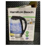 Hamilton Beach 1.7 Liter Glass Electric Kettle