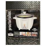 Proctor Silex 10 Cup Rice Cooker and Steamer Model 37533G in Box