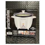 Proctor Silex 10 Cup Rice Cooker and Steamer Model 37533G in Box