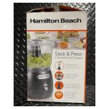Hamilton Beach Stack & Press 2-Speed Food Chopper - 350 Watt