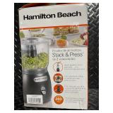 Hamilton Beach Stack & Press 2-Speed Food Chopper - 350 Watt