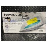 Hamilton Beach Steam Iron with Stainless Steel Soleplate