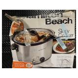 Hamilton Beach 10 Quart Slow Cooker in Damaged Box
