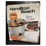 Hamilton Beach 10 Quart Slow Cooker in Damaged Box