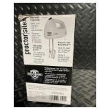 Proctor Silex 5-Speed Hand Mixer Model 62509G in Box