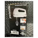 Proctor Silex 5-Speed Hand Mixer Model 62509G in Box