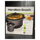 Hamilton Beach 7 Quart Programmable Stay or Go Slow Cooker with Bonus Little Dipper