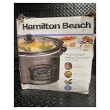Hamilton Beach Programmable Defrost Slow Cooker 6 Quart