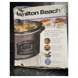 Hamilton Beach Programmable Defrost Slow Cooker 6 Quart