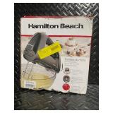 Hamilton Beach Hand Mixer with Snap-On Case, 6 Speeds