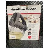 Hamilton Beach 6 Speed Hand Mixer with Snap-On Case