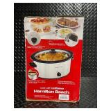 Hamilton Beach 4.7L Slow Cooker with Removable Stoneware Insert